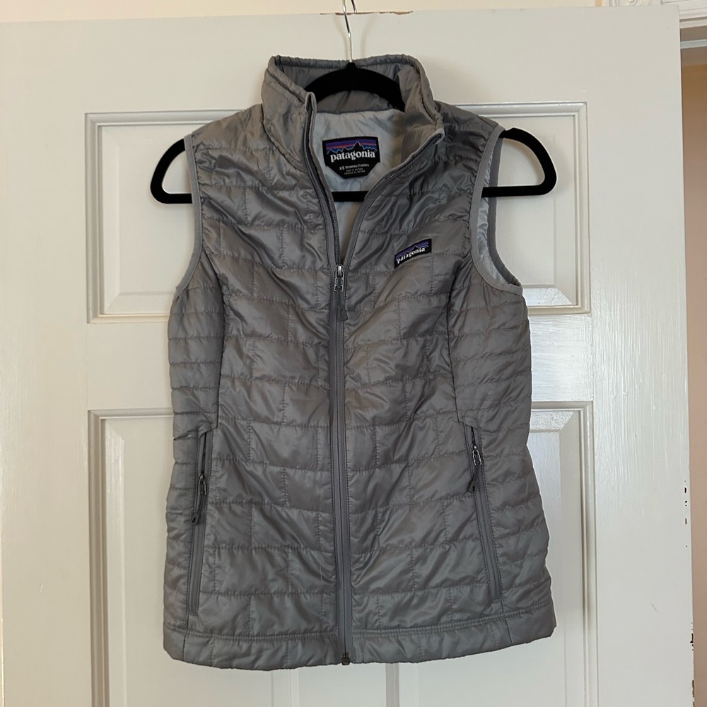 Gray Patagonia vest